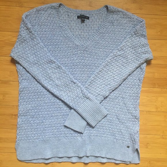 American Eagle |  Lilac Knit Sweater - Picture 2 of 3